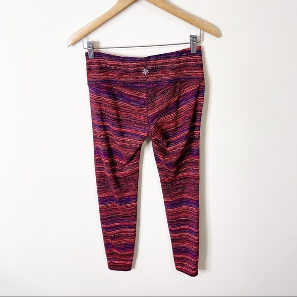 Athleta Multicolor Retreat Chaturanga Full Length Leggings Size Small Petite - Picture 6 of 7